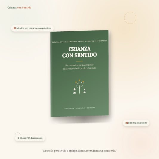 Guía Práctica para Madres, Padres y Adultos Responsables.Herramientas para acompañar la adolecencia sin perder el vínculo.
